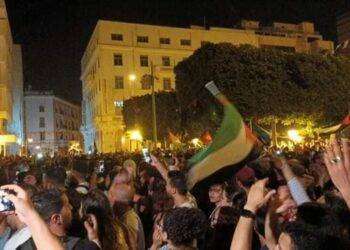 Tunisi, migliaia pro-Palestina davanti a ambasciata Francia