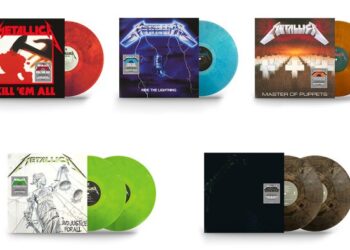 I Metallica ristampano il vinile colorato dei primi album