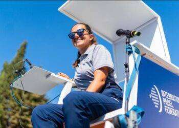 Da Cagliari in giro per il mondo come arbitra di padel