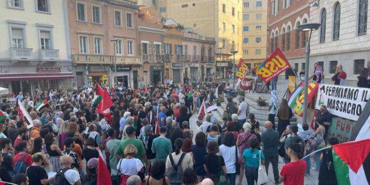 In migliaia a Cagliari a presidio pro Palestina, ‘stop al massacro’