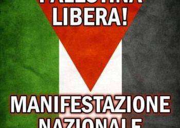 Sabato a Roma il corteo nazionale per la Palestina