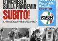 Manifestazione a Roma per la creazione immediata della Commissione parlamentare d’inchiesta sulla pandemia Covid