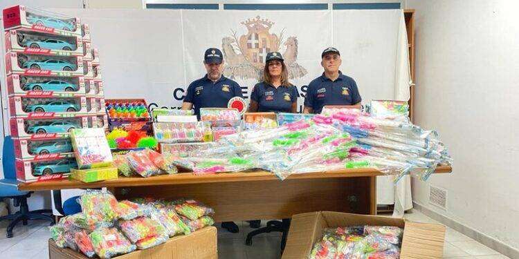 Sequestrati a Sassari 3.800 giocattoli fuori norma