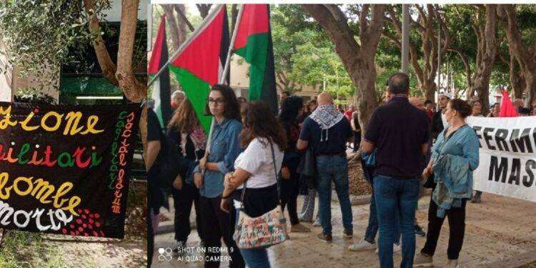 Processo Rwm, presidio davanti al Tribunale di Cagliari