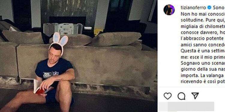 Tiziano Ferro, esce il mio romanzo, ma sognavo scenario diverso