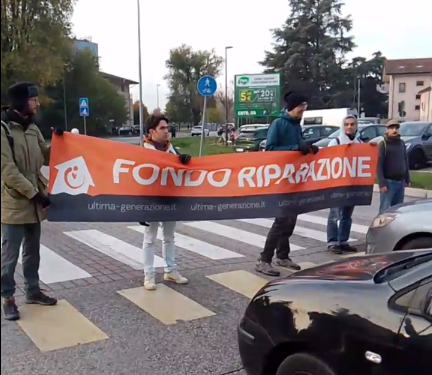 Ultima Generazione, nuovo blocco stradale a Padova