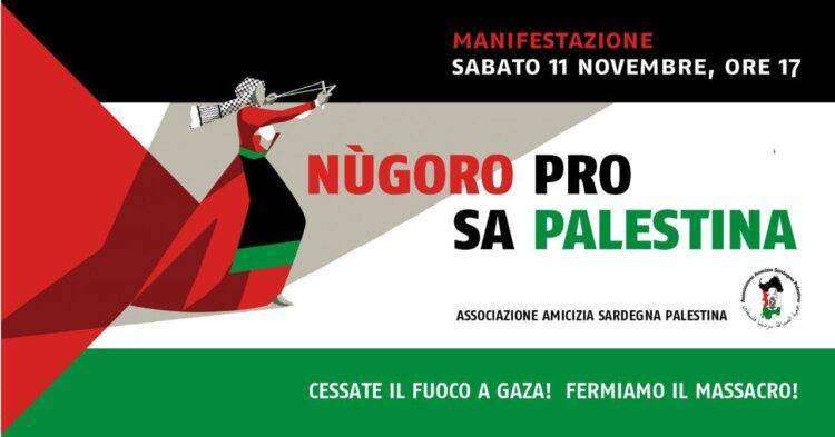 Sabato 11 novembre, giornata sarda di mobilitazione per la Palestina: iniziative a Cagliari e Nuoro