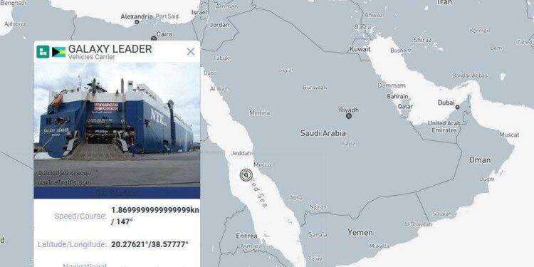 Gli houthi dirottano mercantile legato a uomo d’affari Israele