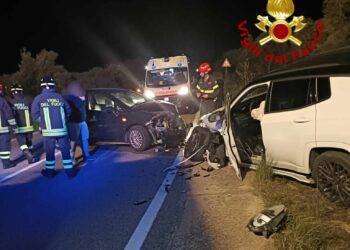 Frontale ad Abbiadori, tre persone ferite