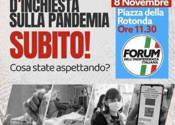Covid, Alemanno: “8 novembre in piazza per istituire commissione inchiesta”