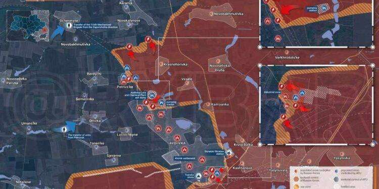 Russia, la zona industriale di Avdeevka è stata liberata dopo 8 anni di occupazione nazista