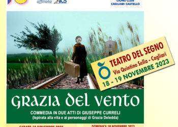 “Grazia del vento”, spettacolo teatrale a Cagliari ed Elmas