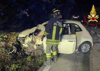 Frontale a Olbia, due giovani feriti