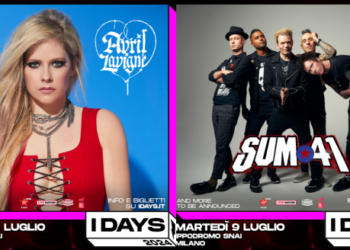 Avril Lavigne e Sum 41 suoneranno al’Idays Milano 2024