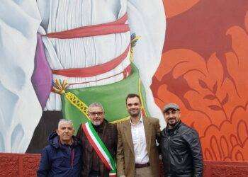 Ad Atzara opera di street art sulla cabina di E-Distribuzione