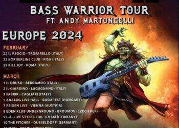 David Ellefson (ex Megadeth) in concerto al Fabrik di Cagliari