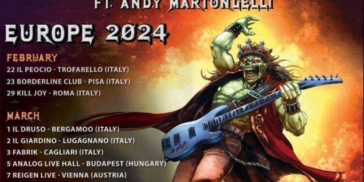 David Ellefson (ex Megadeth) in concerto al Fabrik di Cagliari