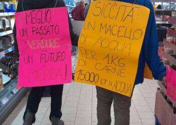 Ribellione animale: azione diretta nonviolenta nei supermercati delle città italiane