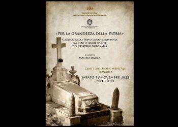 Cagliari, sabato 18 novembre ultimo appuntamento dei Percorsi Culturali nel Cimitero Monumentale di Bonaria