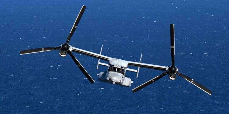 Aereo Usa con 8 militari si schianta a largo del Giappone