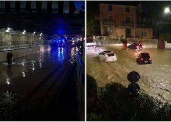 Maltempo in Toscana: alluvione a Seano, esonda il torrente Furba. Allagamenti e paura a Prato e nel fiorentino