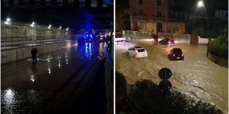 Maltempo in Toscana: alluvione a Seano, esonda il torrente Furba. Allagamenti e paura a Prato e nel fiorentino