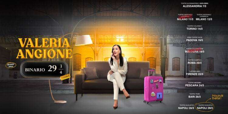 Valeria  Angione, sold out data del 18 marzo di Bologna, raddoppio data di Napoli e data zero