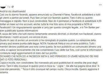 “Anch’io sto disattivando!”, Facebook inondato dalla nuova bufala