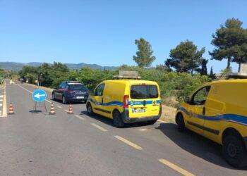 Cantoniere Anas ferito in un incidente, statale 131 bloccata