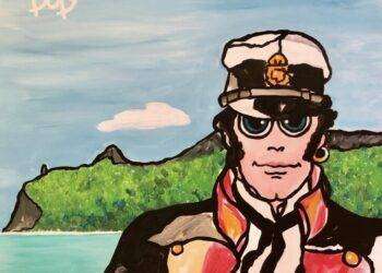 Corto Maltese al Poetto, l’opera di Marongiu donata al Comune