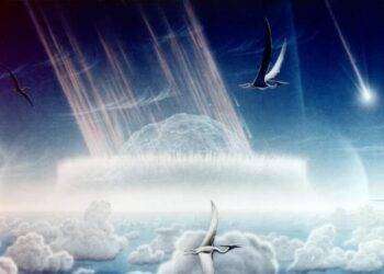 È stata la polvere di meteorite a segnare la fine dei dinosauri