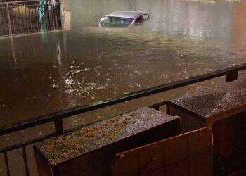 Maltempo Pescara, crolla parete laterale della galleria San Silvestro: allagamenti a Francavilla al Mare