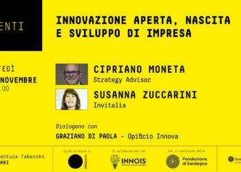 Innovazione aperta, nascita e sviluppo di impresa: appuntamento martedì 21 novembre