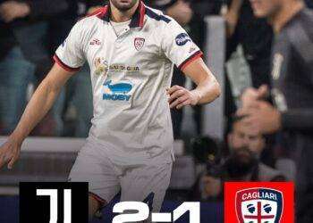 Serie A: La Juventus batte il Cagliari 2-1