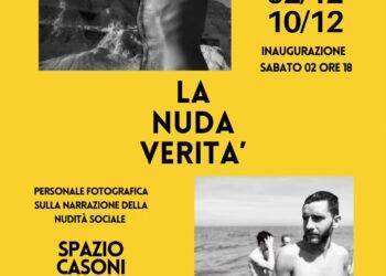 La Nuda Verità, la mostra fotografica che racconta la nudità: dal 2 al 10 dicembre a Chiavari