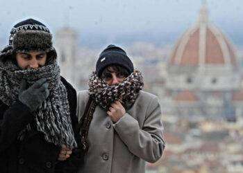 È arrivato l’inverno: gelo e correnti di aria fredda su tutta la penisola
