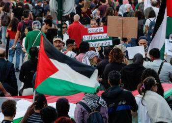 Blitz pro Palestina negli uffici Ue a Roma