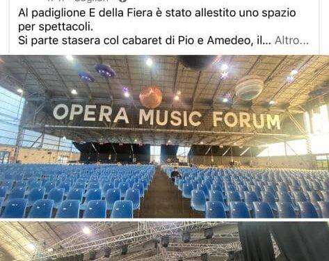 L’Assessore Picciau annuncia in pompa magna Pio e Amedeo all’Opera Music Forum, ma è flop senza precedenti