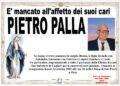 E’ mancato all’affetto dei suoi cari Pietro Palla