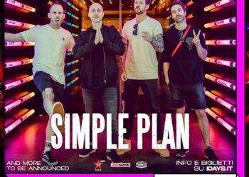 Simple Plan in concerto a Idays Milano 2024 con Avril Lavigne e Sum 41