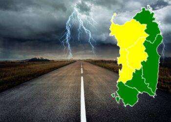 Allerta meteo in Sardegna, rischio forti temporali