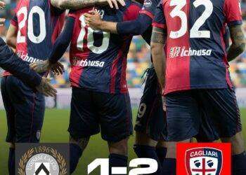 Coppa Italia: il Cagliari all’ultimo respiro batte l’Udinese