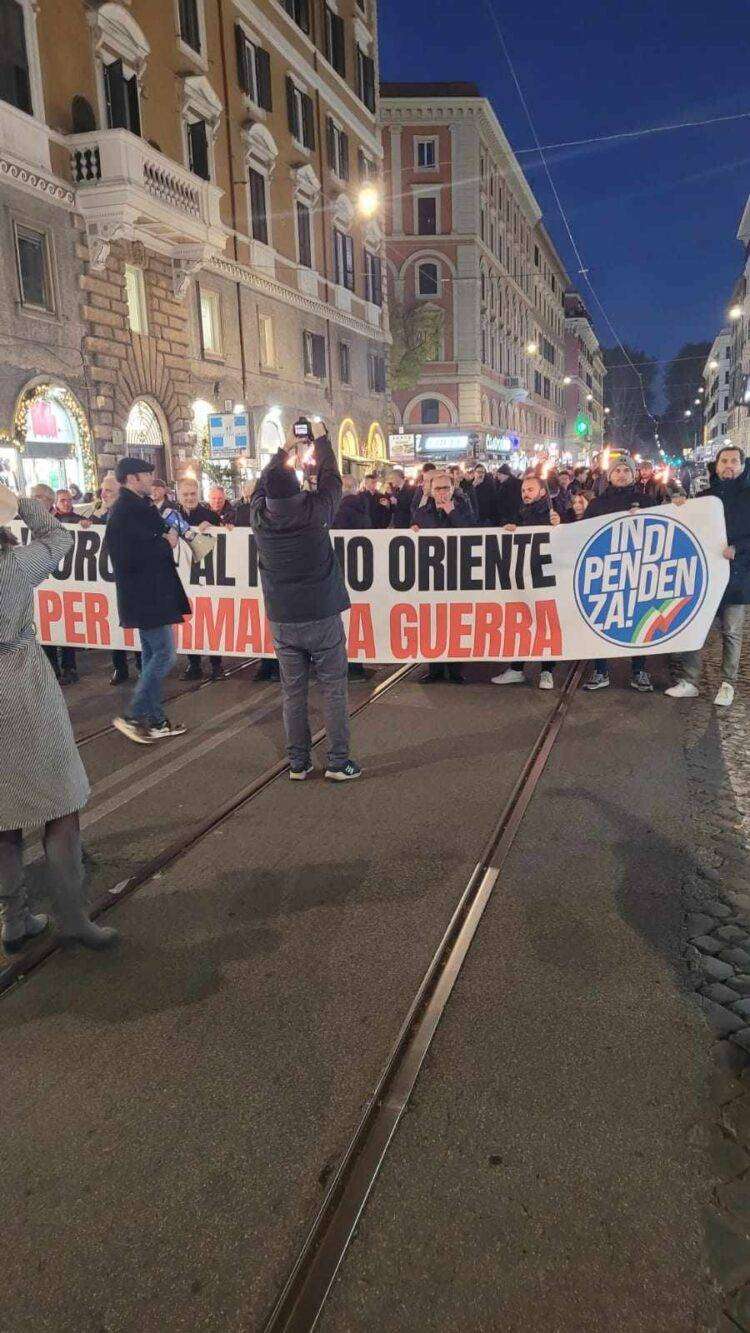 Difesa, Alemanno (MI): “Pace in Medio Oriente e Ucraina. grande corteo a fine febbraio”