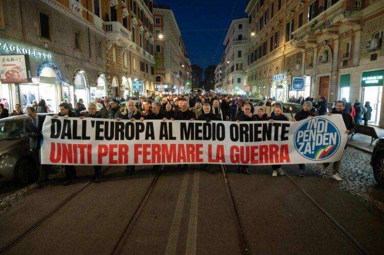 Difesa, Alemanno (MI): “Pace in Medio Oriente e Ucraina. grande corteo a fine febbraio”