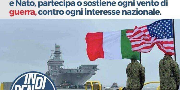 Alemanno (MI): “Il Governo Meloni sempre più al servizio di Usa e Nato”