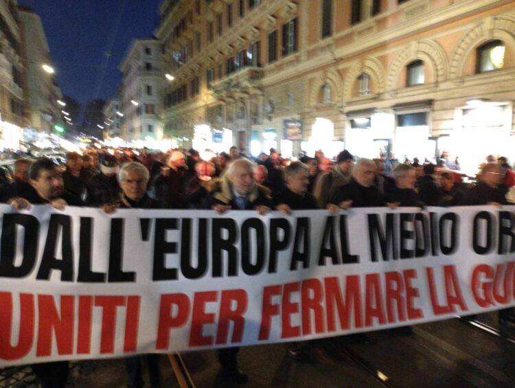 Difesa, Alemanno (MI): “Pace in Medio Oriente e Ucraina. grande corteo a fine febbraio”