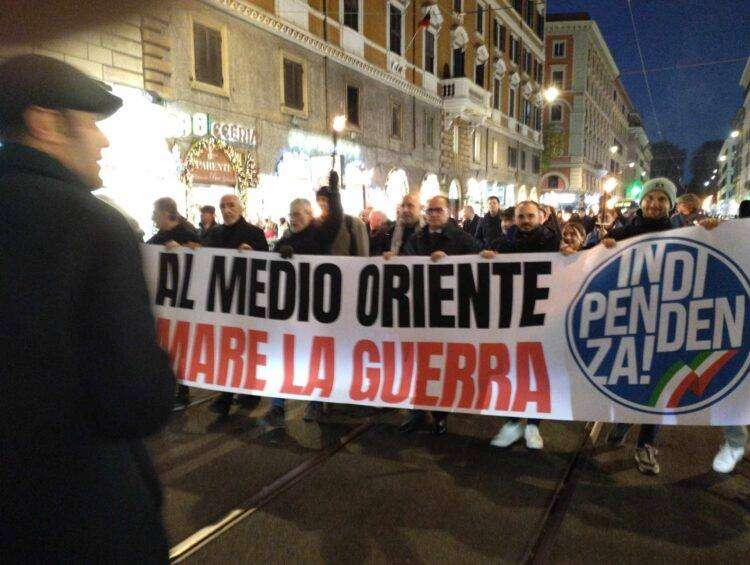 Difesa, Alemanno (MI): “Pace in Medio Oriente e Ucraina. grande corteo a fine febbraio”