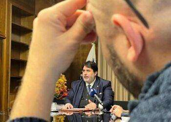 Christian Solinas fa il bilancio dell’attività del suo governo