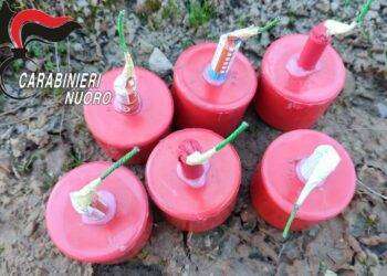 Botti illegali per Capodanno, tre denunce nel Nuorese