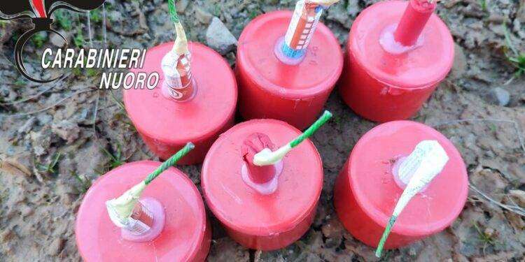Botti illegali per Capodanno, tre denunce nel Nuorese